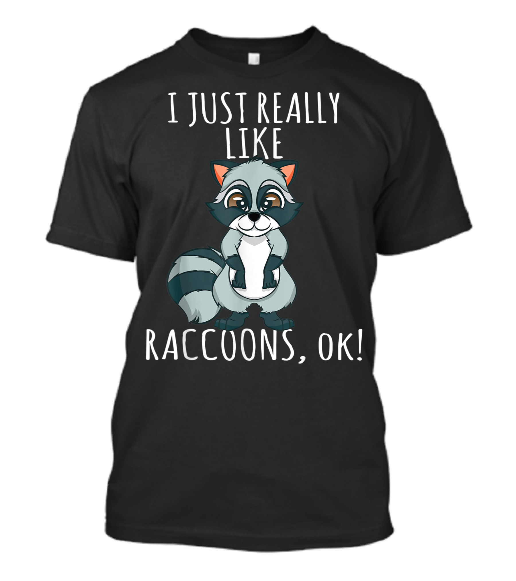 I Just Really Like Raccoons OK Trash Panda T-Shirt