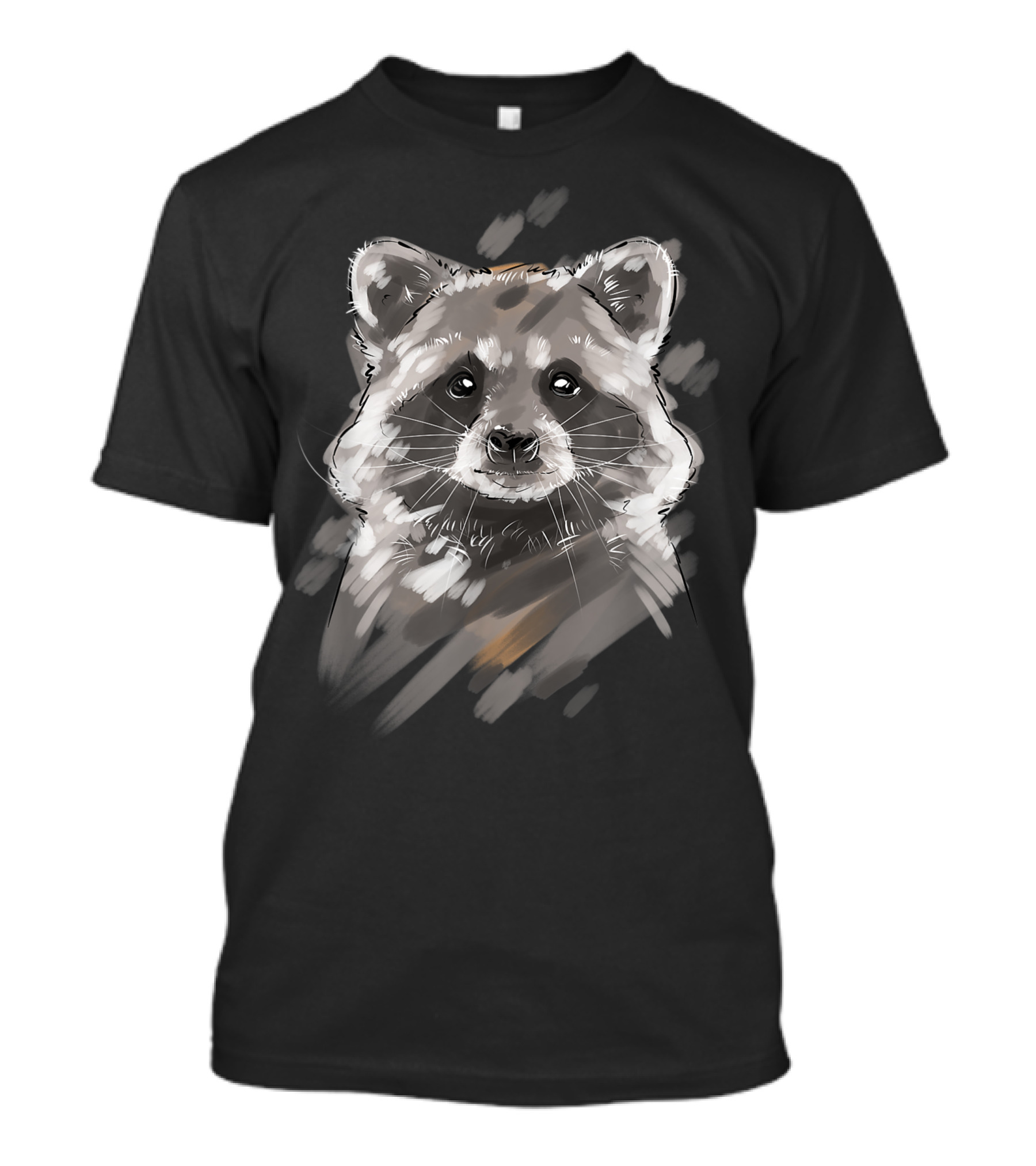 Raccoon Lover Women Men Kids Raccoon Girl T-Shirt