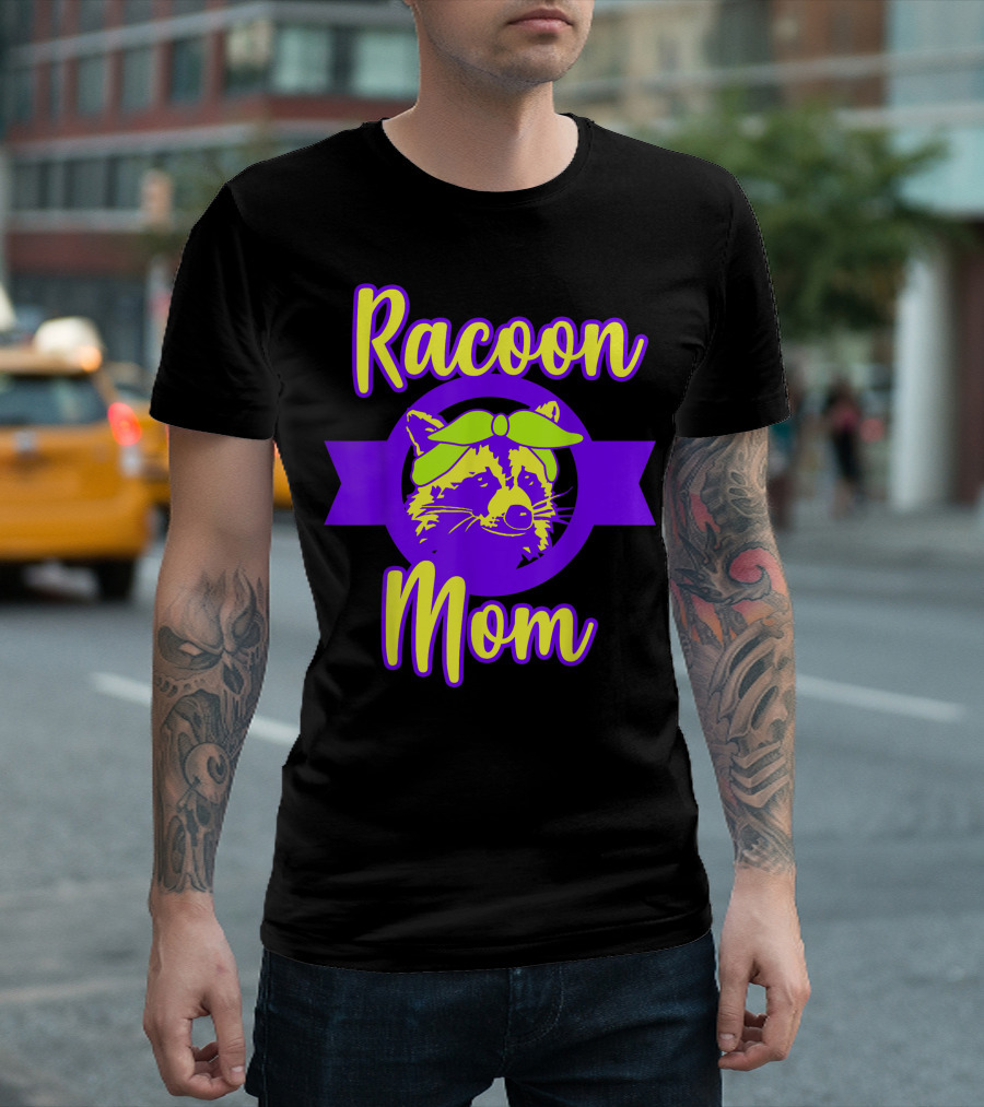 Racoon Mom Raccoon Women Animal Rescue T-Shirt