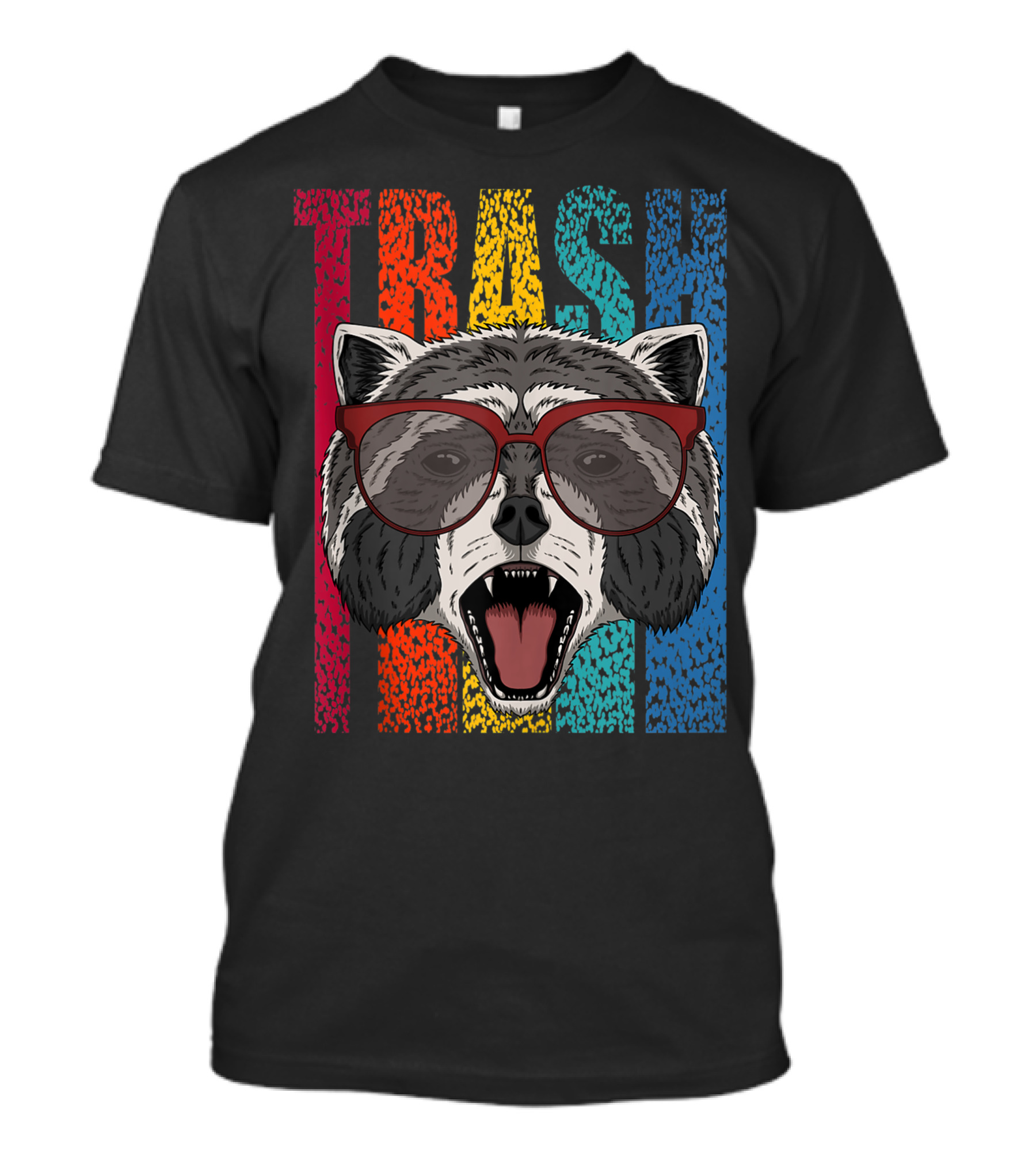 Trash Retro Garbage Panda Raccoon Lover T-Shirt