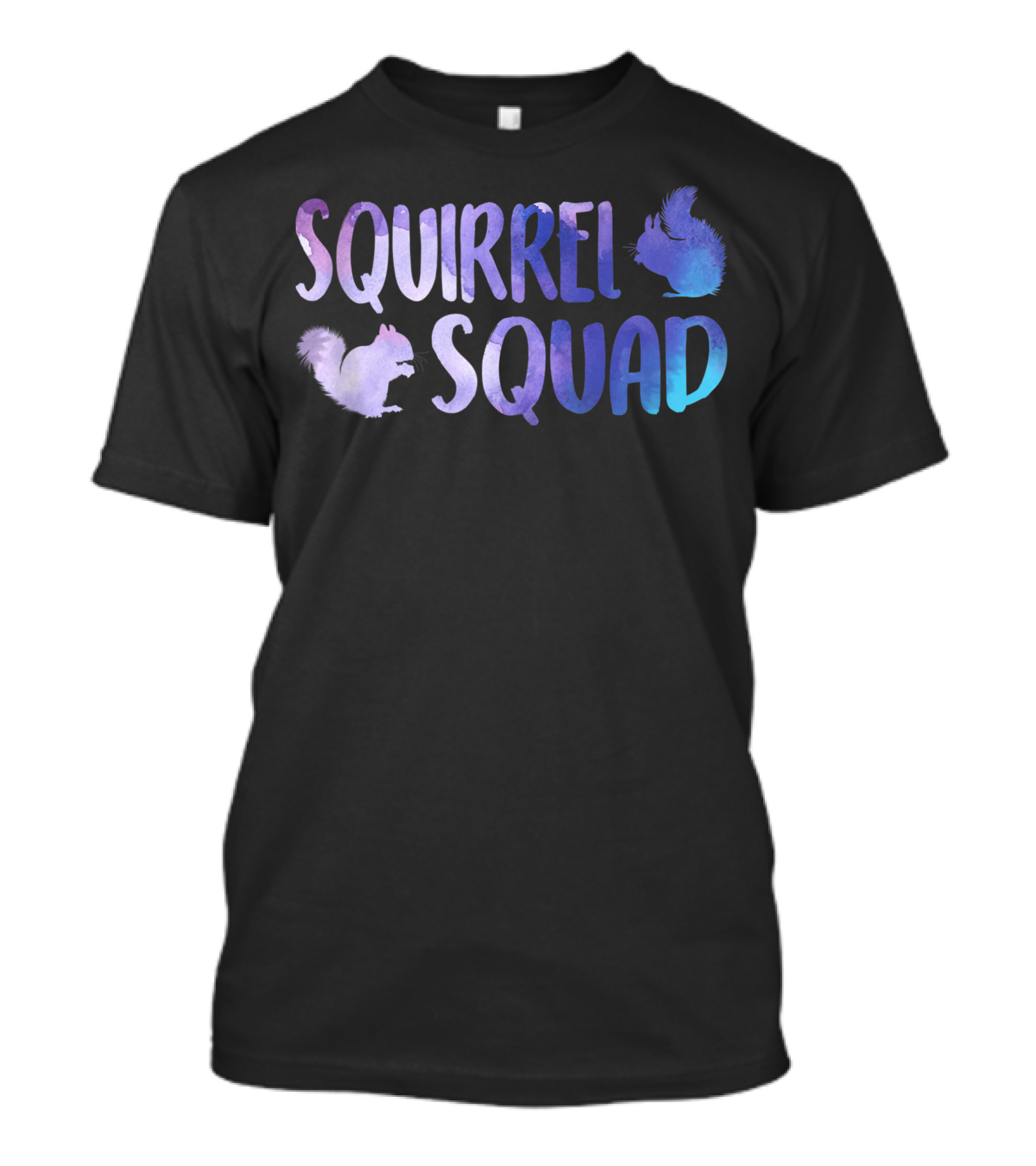 Squirrel Squad Woodland Critter Animal Nature T-Shirt