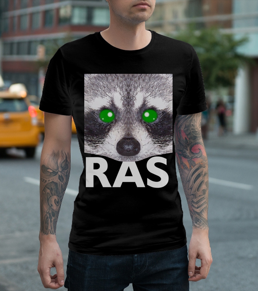 RAS Zombie Trash Panda Raccoon Viral T-Shirt