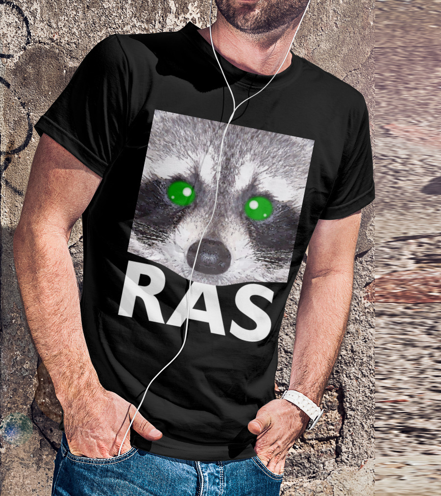 RAS Zombie Trash Panda Raccoon Viral T-Shirt