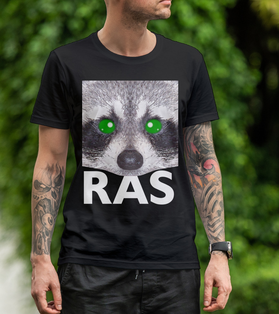 RAS Zombie Trash Panda Raccoon Viral T-Shirt