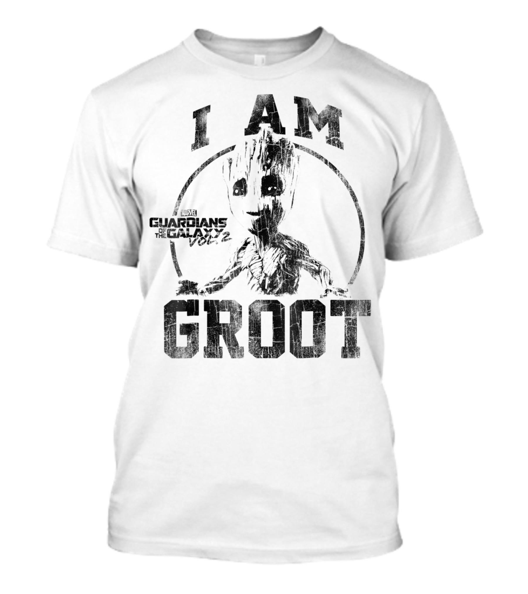 I Am Groot Marvel Guardians Of The Galaxy Vol 2 Collegiate T-Shirt