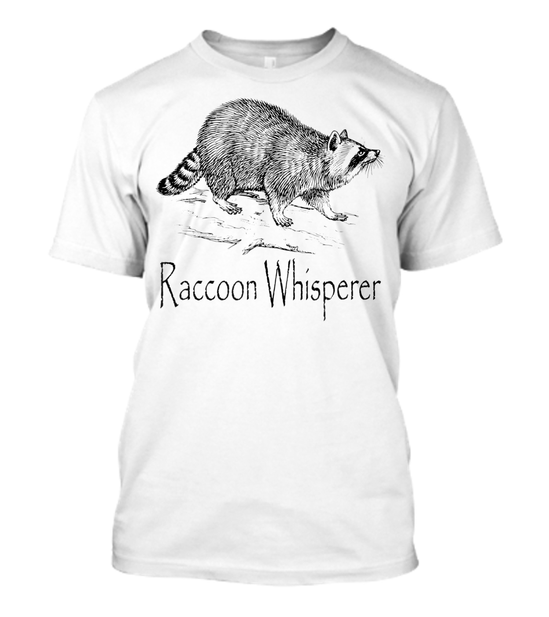 Raccoon Whisperer Y5 Wildlife T-Shirt