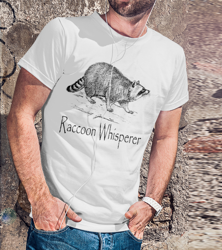 Raccoon Whisperer Y5 Wildlife T-Shirt