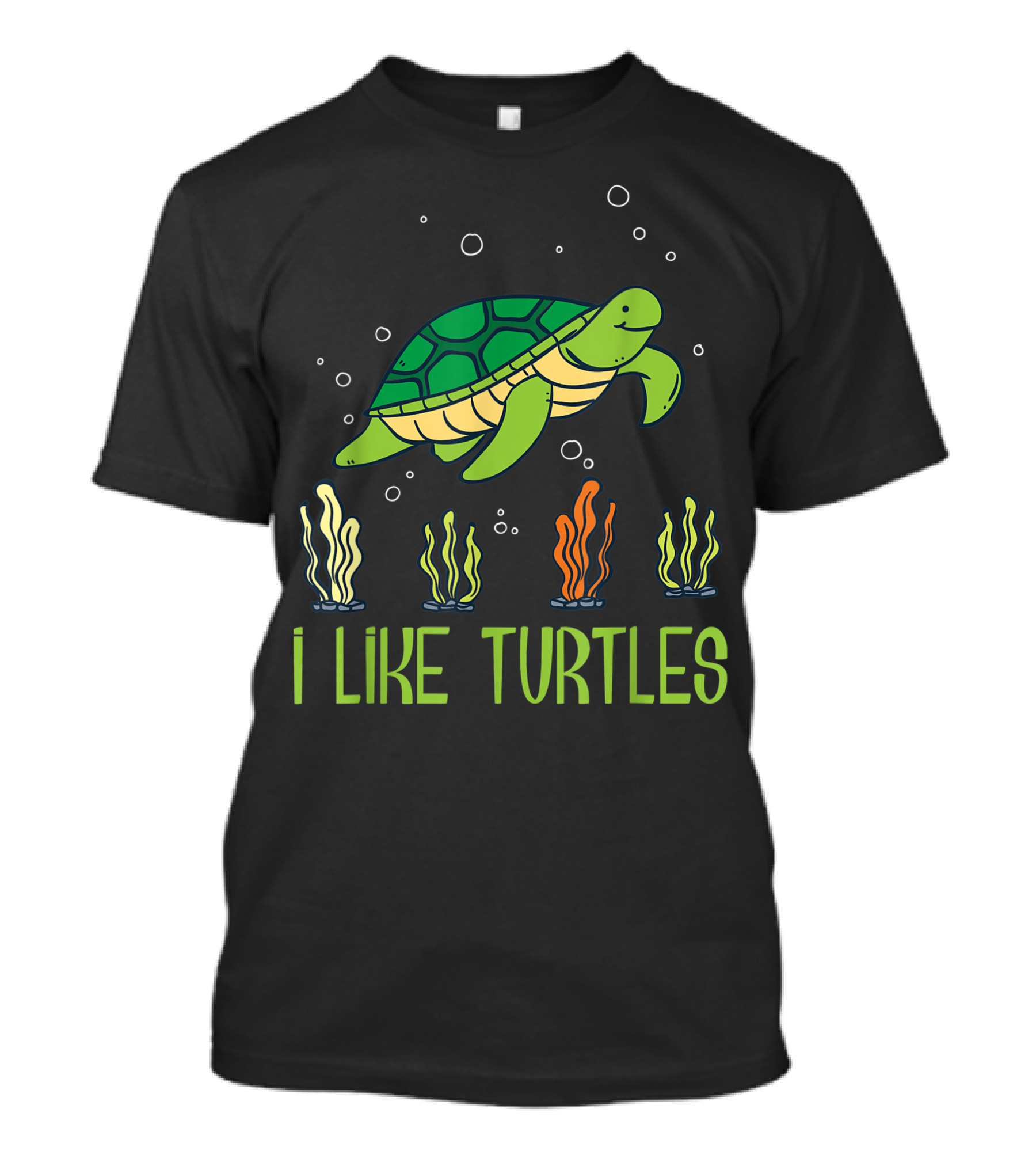 I Like Turtles Testudines Chelonii Kids Adults T-Shirt