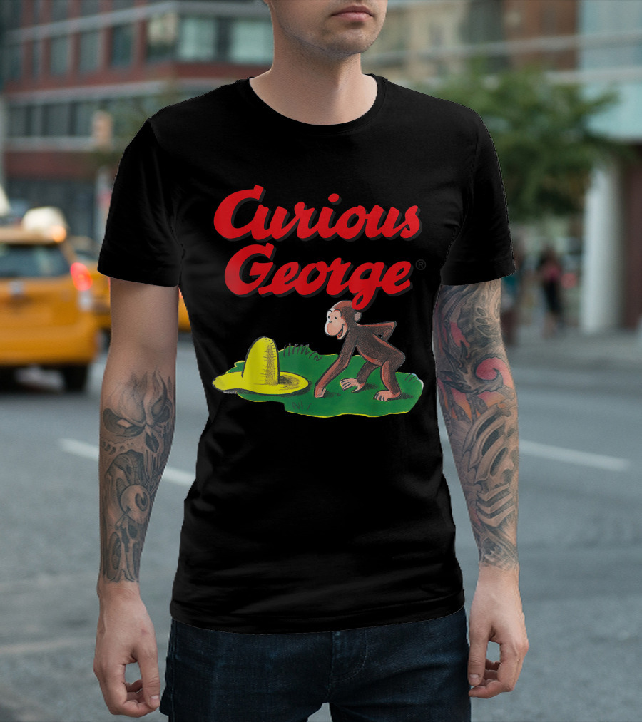 Curious George Vintage George Yellow Hat Iconic T-Shirt