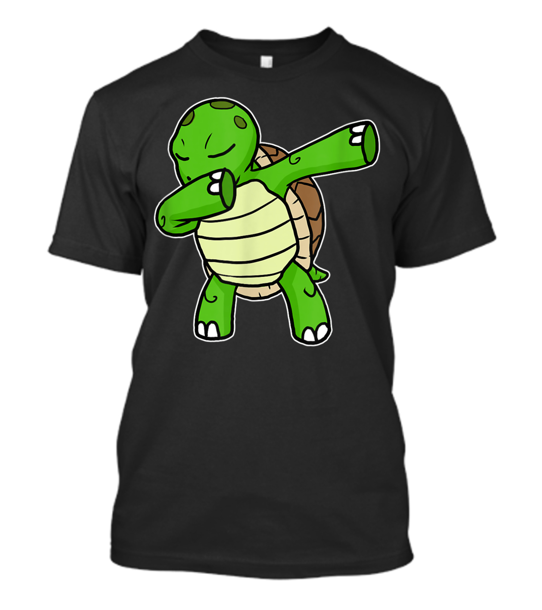 Dabbing Turtle Dab Dance Cool Sea Turtle Lover Trendy Gesture T-Shirt