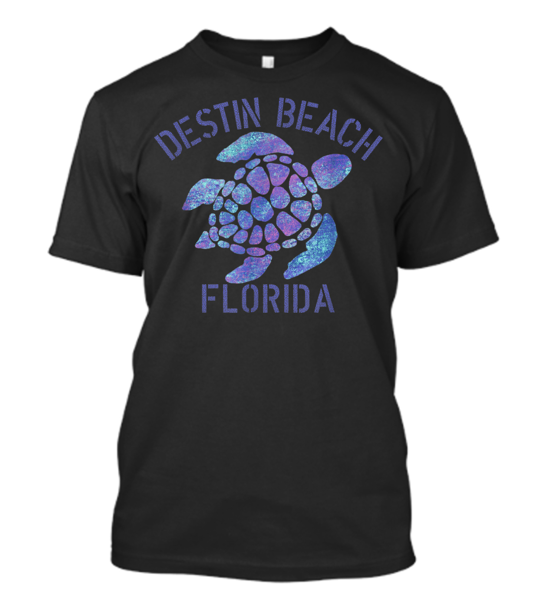 Destin Beach Florida Tribal Turtle T-Shirt