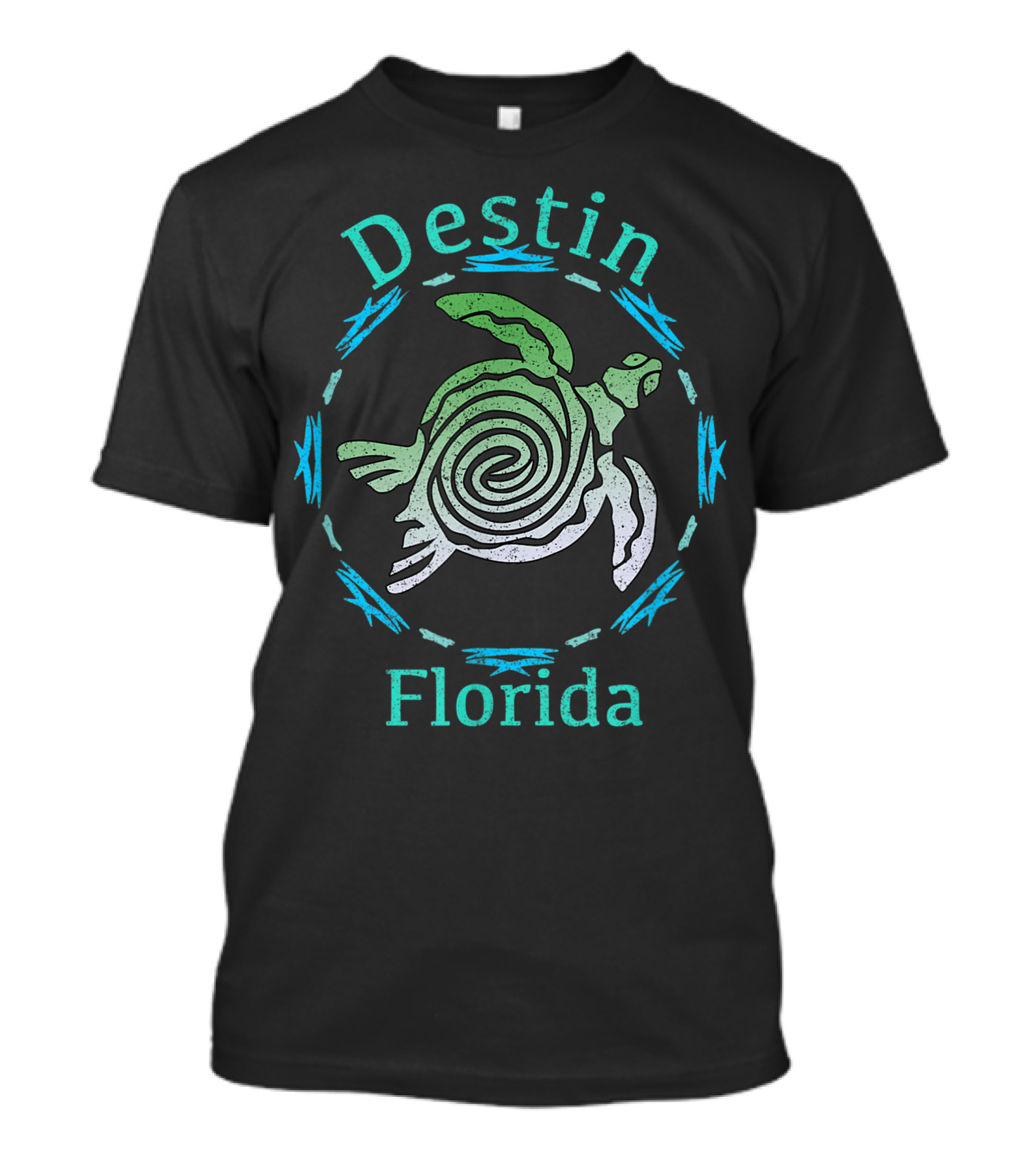 Destin Florida Tribal Turtle T-Shirt