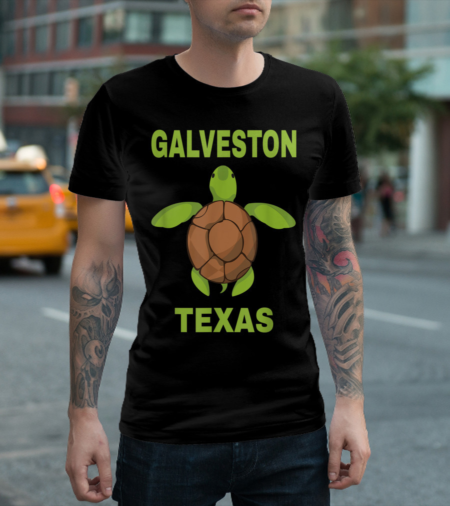 Galveston Texas Sea Turtle T-Shirt