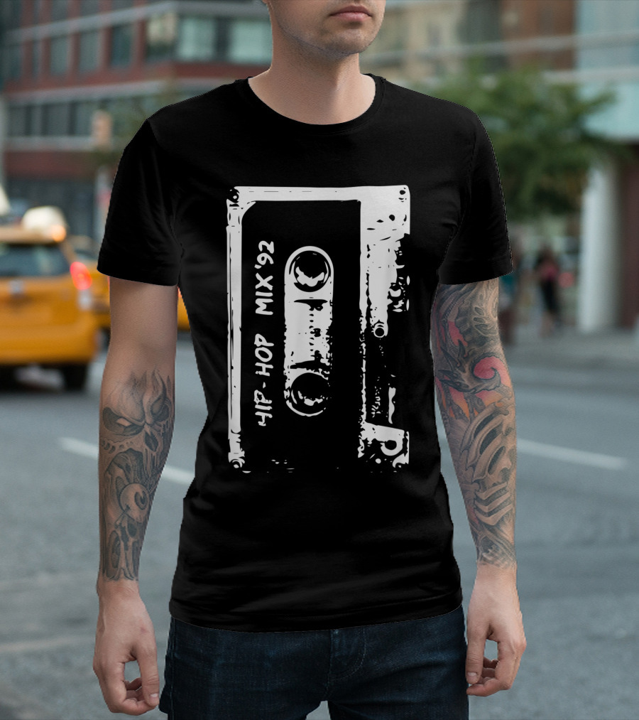Hip Hop Mix '92 Old School Rap Cassette T-Shirt