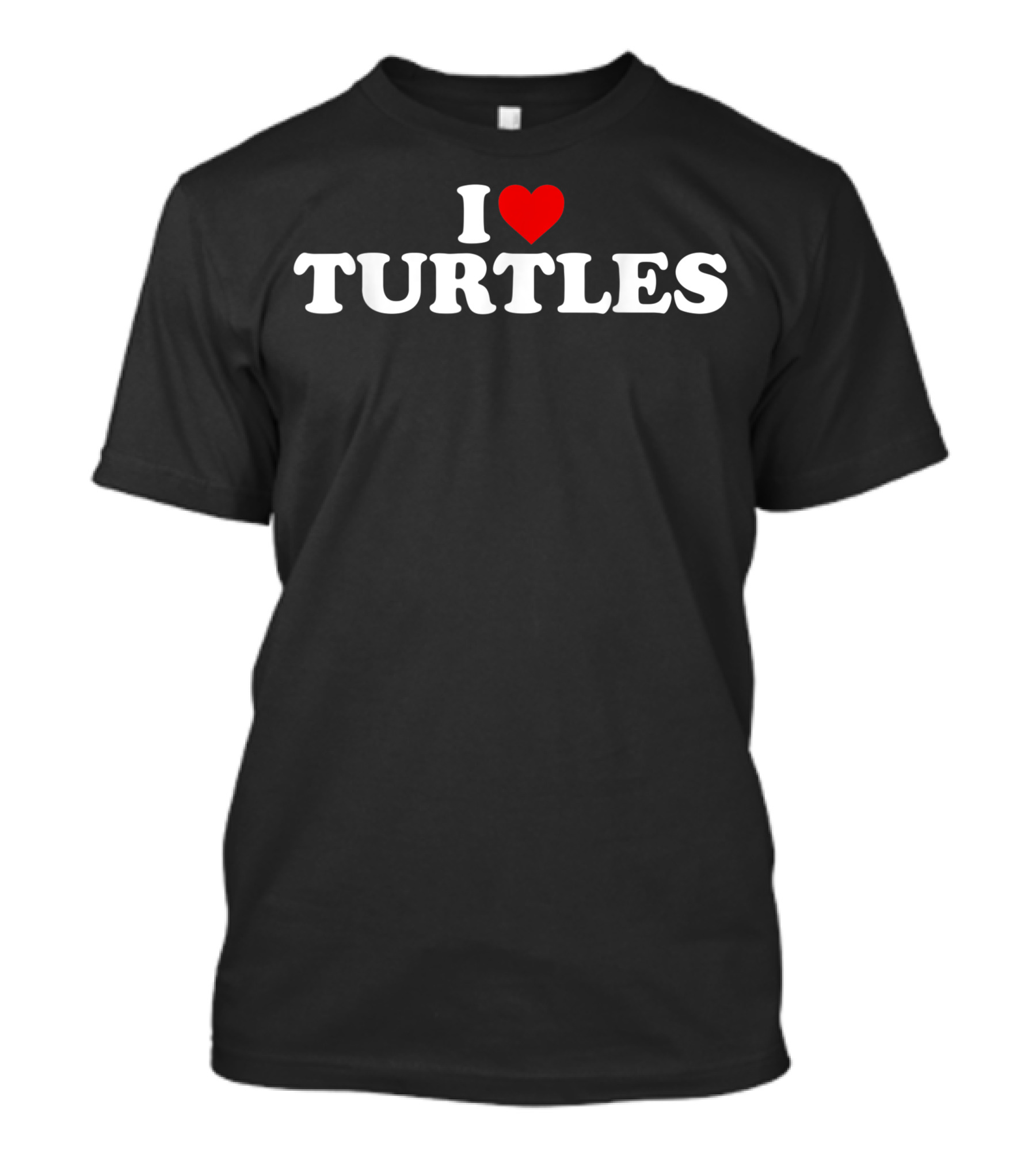 I Love Heart Turtles T-Shirt