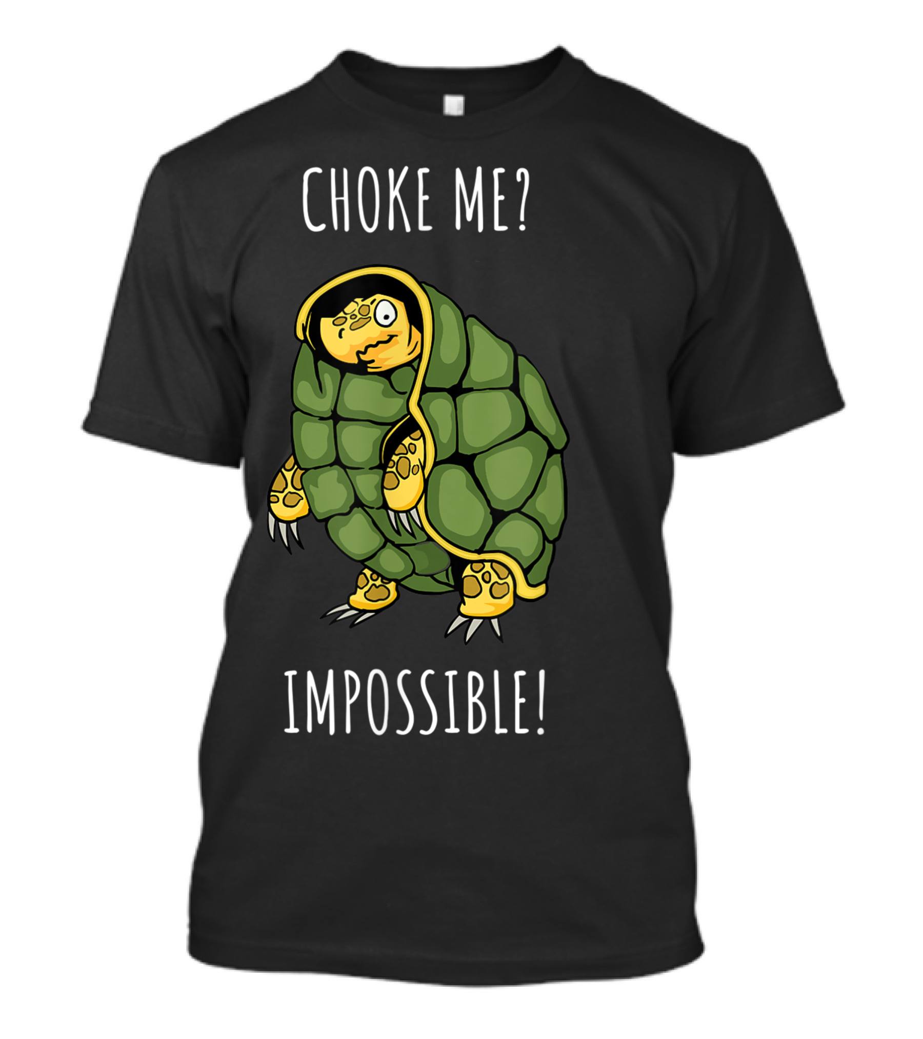 Jiu Jitsu Turtle Choke Me Impossible Brazilian Bjj Mma T-Shirt