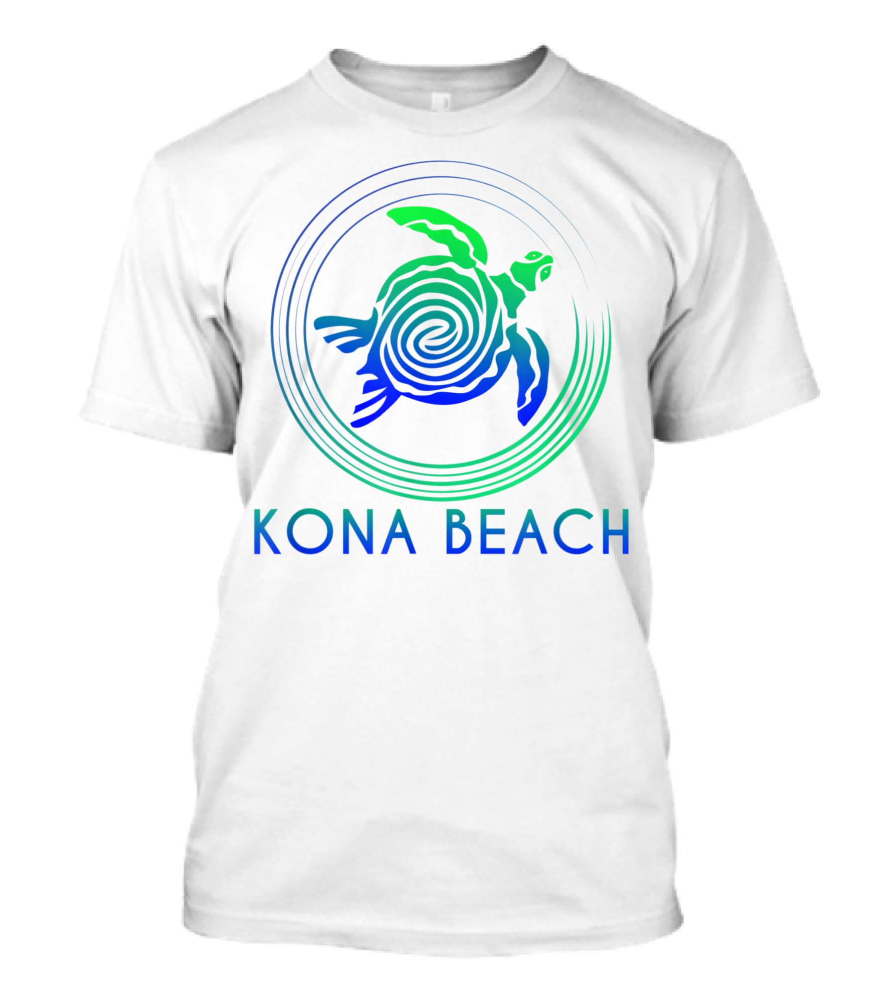 Kona Beach Tribal Turtle Hawaii T-Shirt