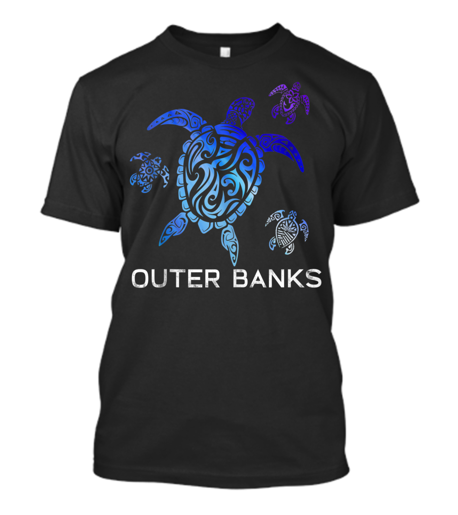 Outer Banks North Carolina Sea Turtle Holiday Vacation T-Shirt