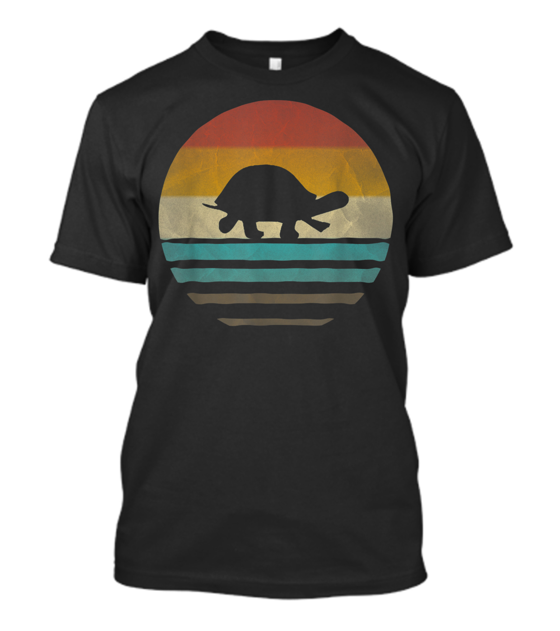 Retro Vintage Skip The Straw Save A Turtle Sea Animal T-Shirt