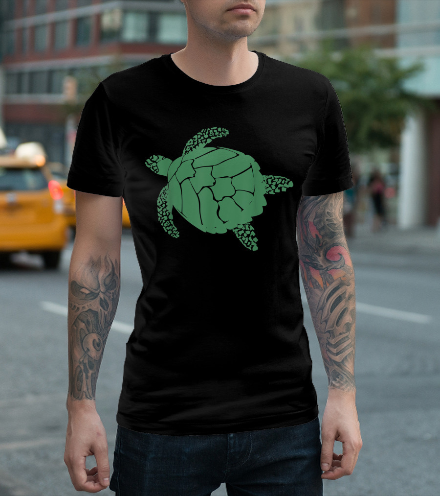 Sea Turtle Marine Life Lover Ocean Conservation Enthusiast T-Shirt