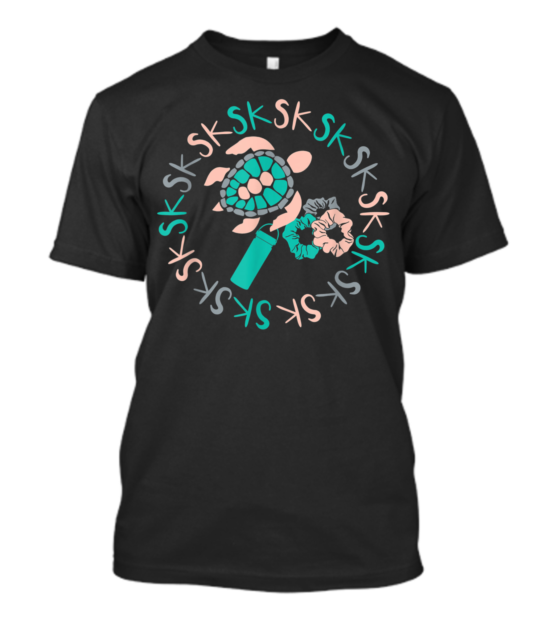 Sksksk And I Oop Turtle Scrunchies Teen E Girls Pack Sk Sk Sk T-Shirt