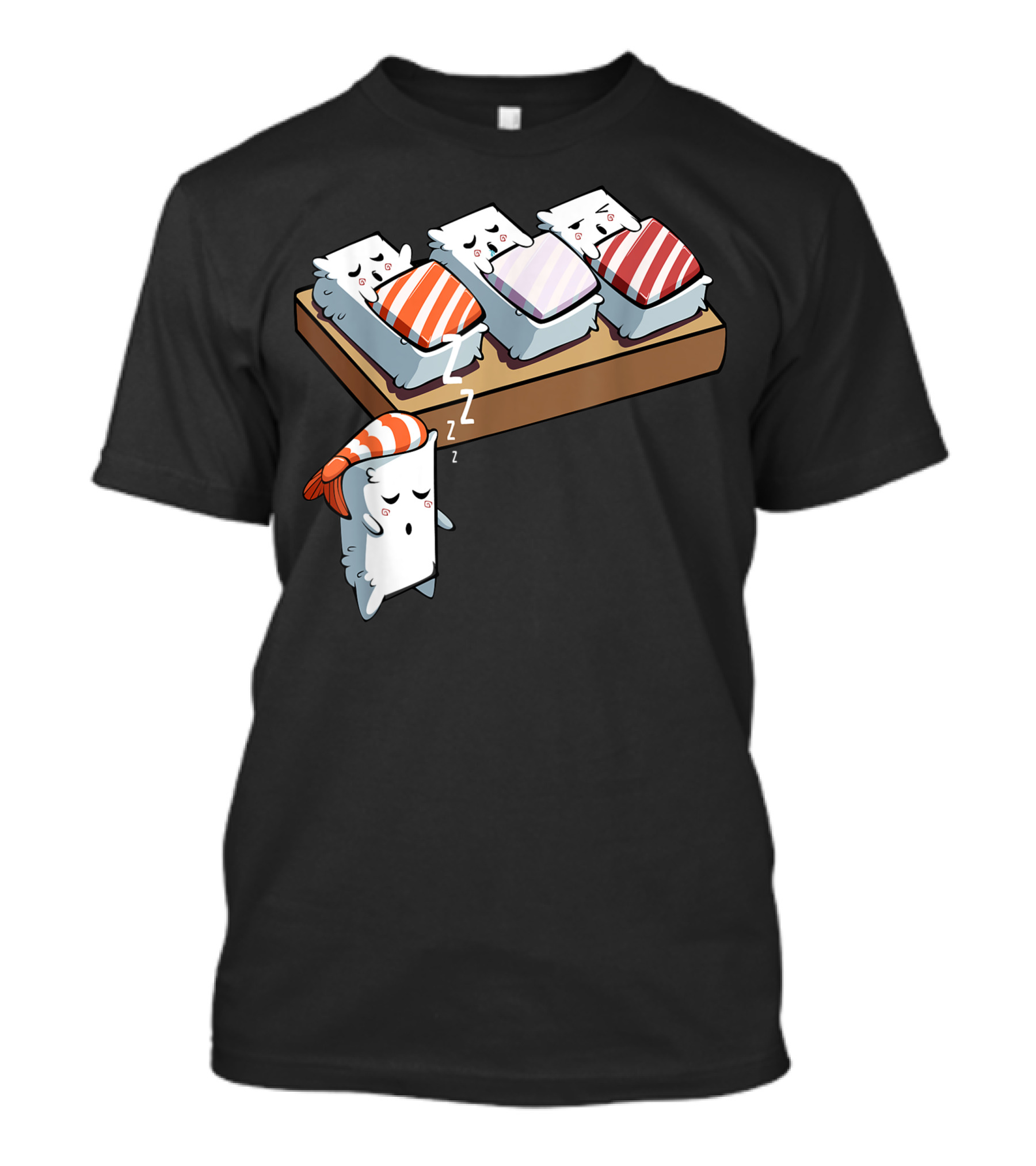 Sleep Walking Sushi Kawaii Japanese Tasty Dream Japan Lover T-Shirt