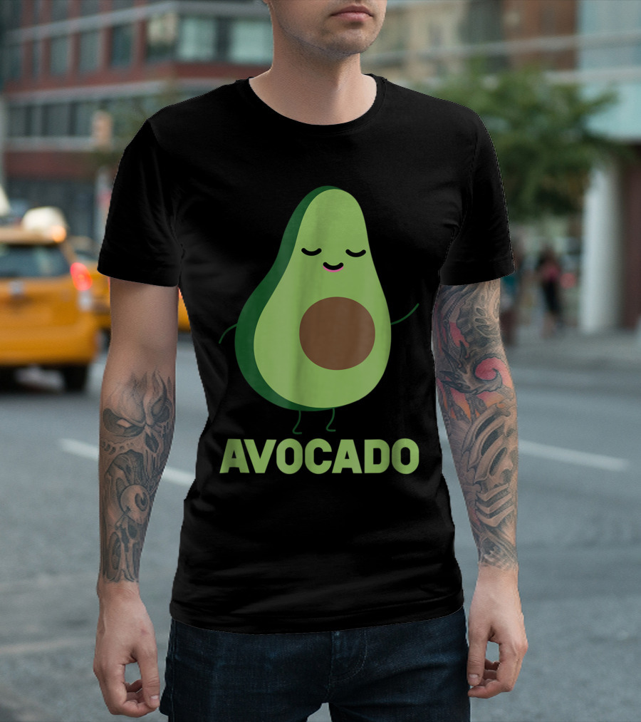Avocado Toast Vegan Valentine's Day Matching Couple T-Shirt