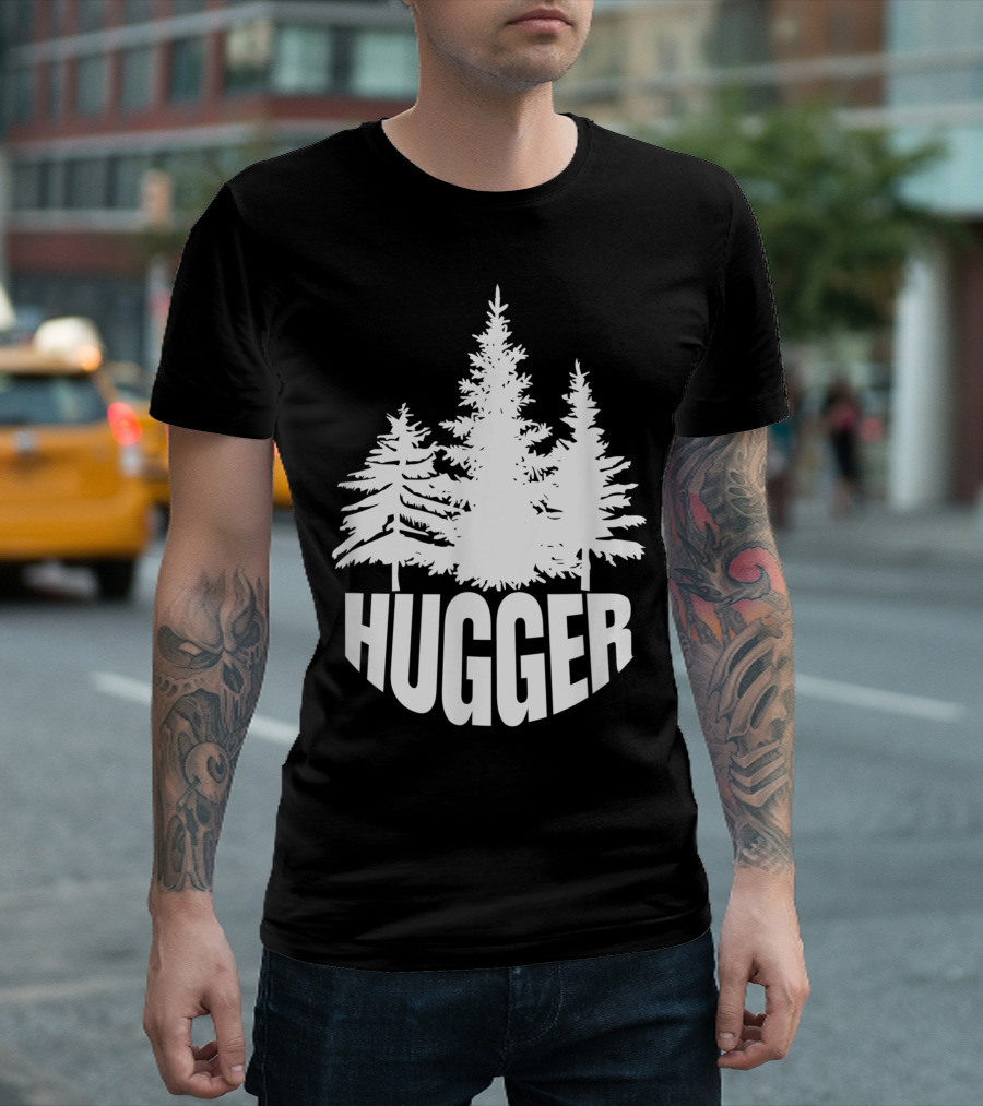 Hugger Green Environmentalist Tree T-Shirt