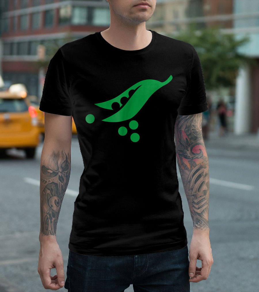 Green Peas Simple Pod and Pea T-Shirt