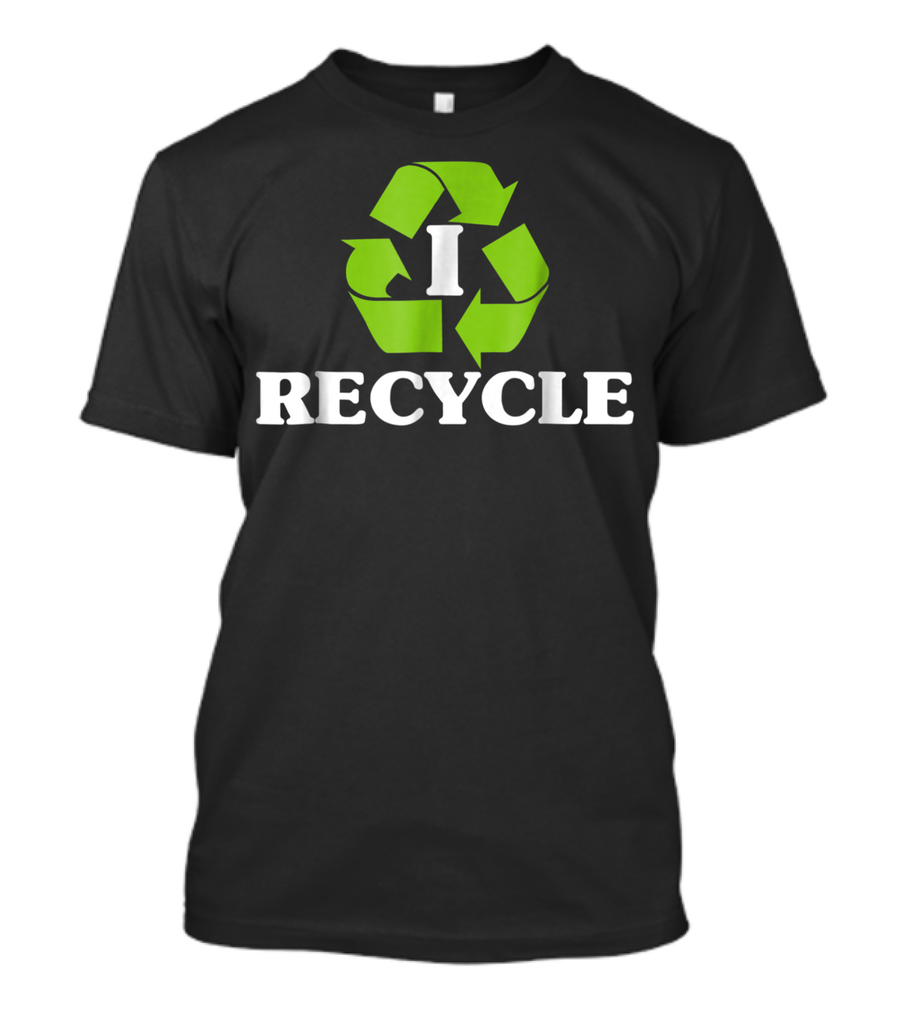 I Recycle Earth Day Symbol Recycling T-Shirt