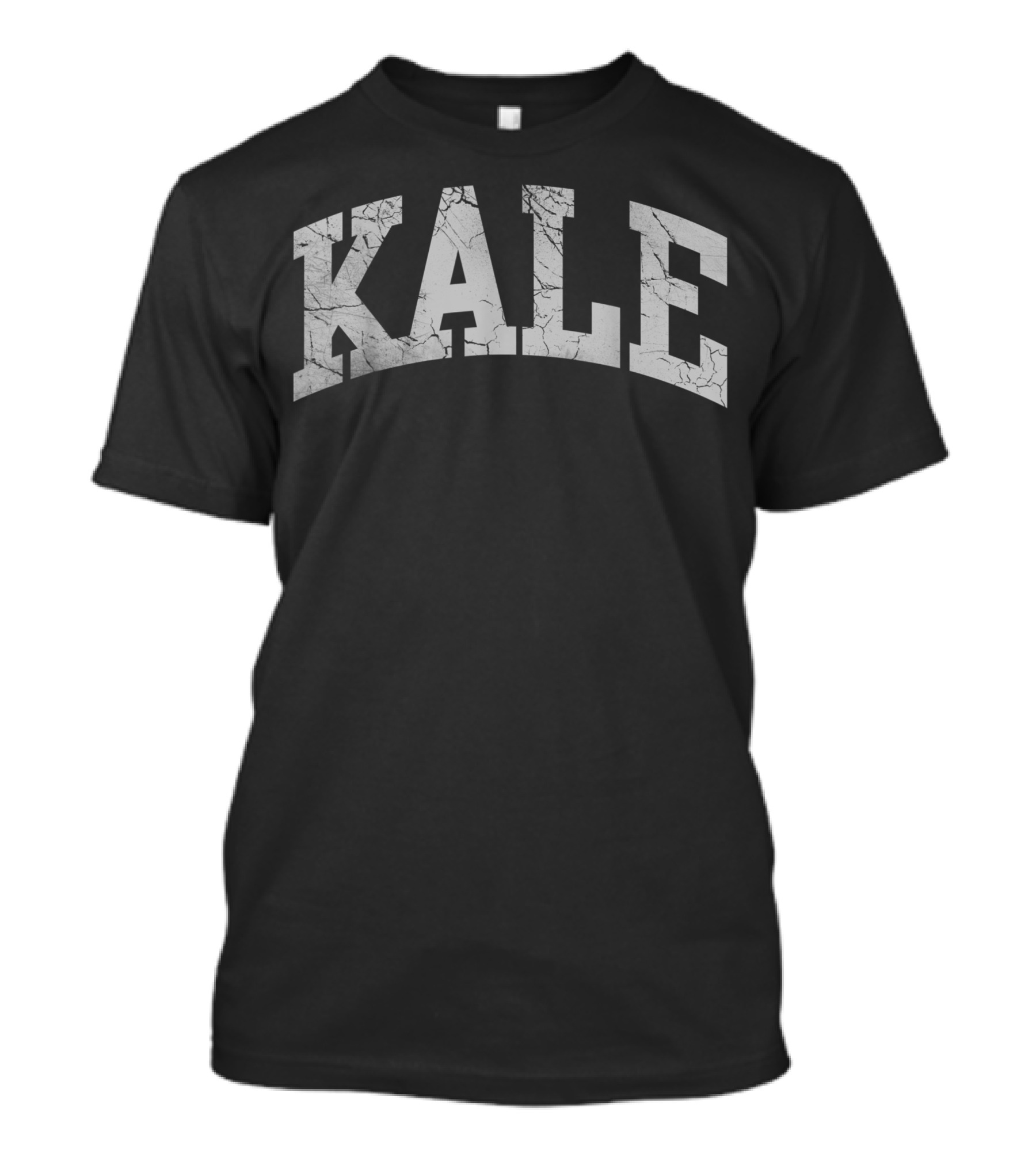 Kale Vegan Vegetarian Cracked-Style T-Shirt