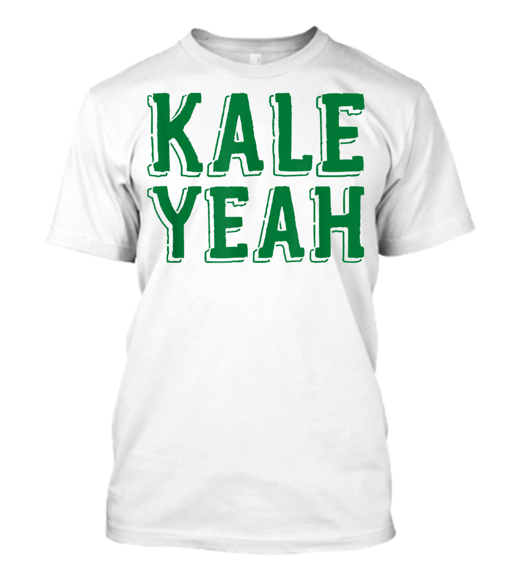 Kale Yeah Vegetarian Vegan Christmas Dad T-Shirt