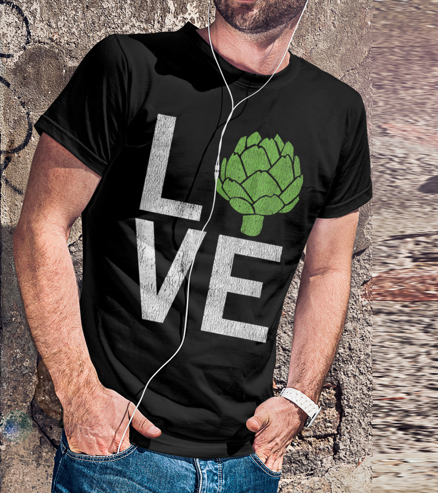 Love Artichoke Vegetable T-Shirt