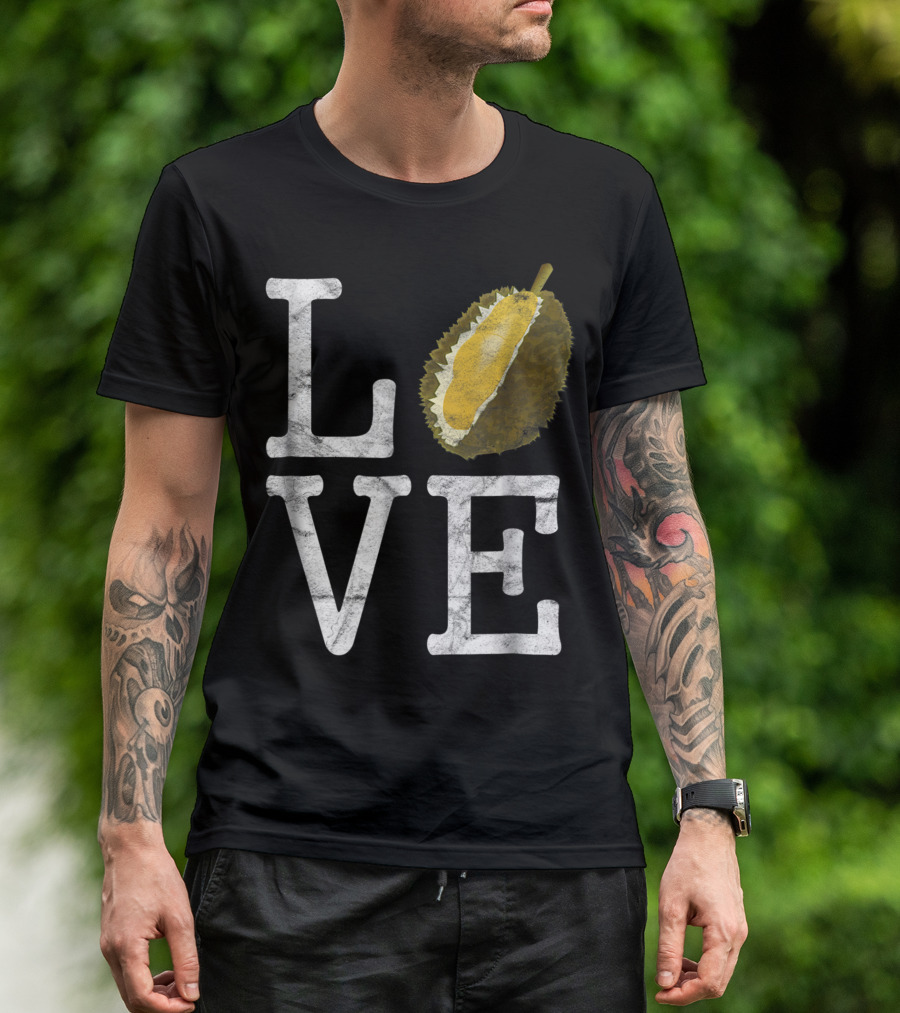 Love Durian Fruits Cook Cooking Food T-Shirt