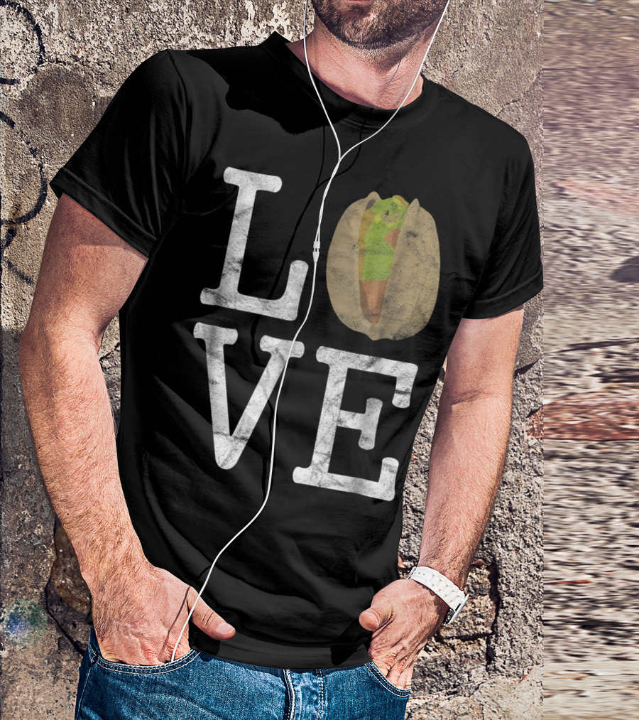 Love Pistachio Food Cooking T-Shirt