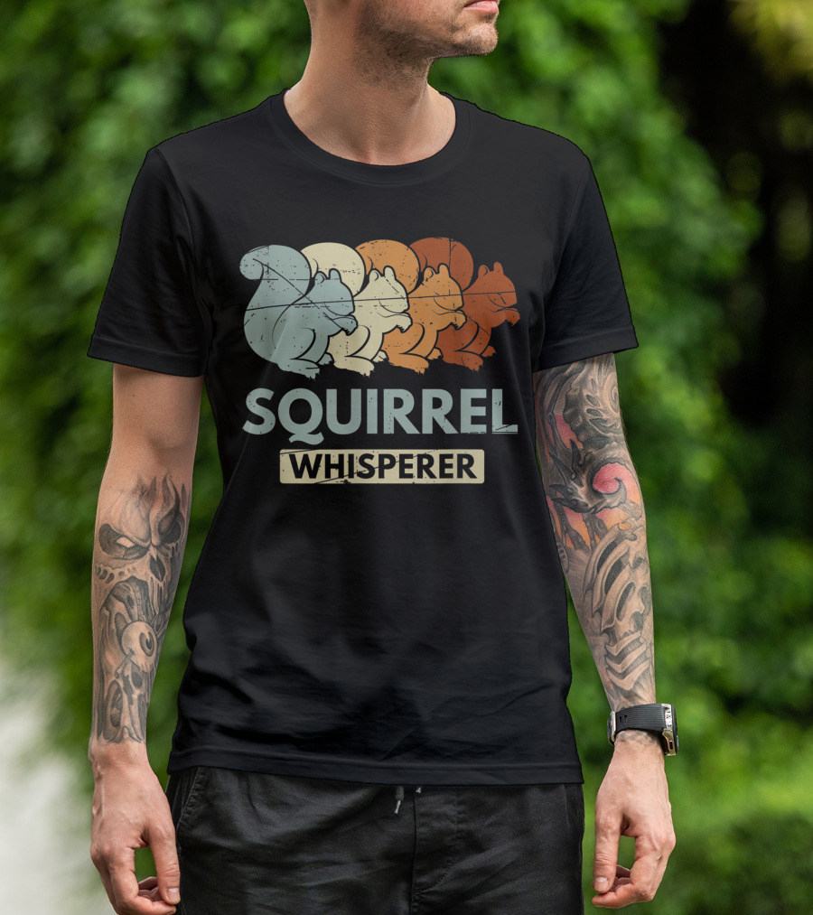 Squirrel Whisperer Forest Animal Lover Squirrel Whisperer T-Shirt