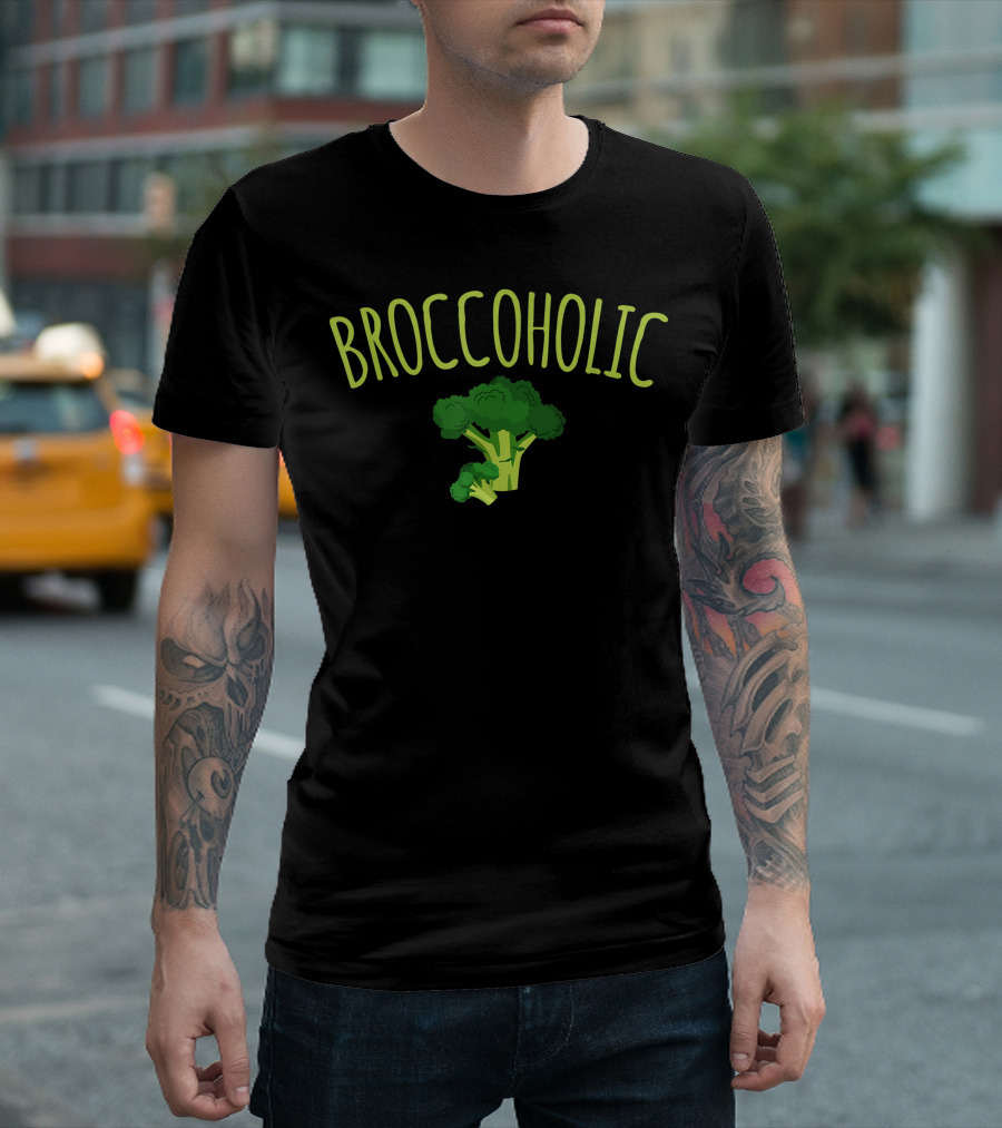 Broccoholic Vegan Perfect Broccoli T-Shirt