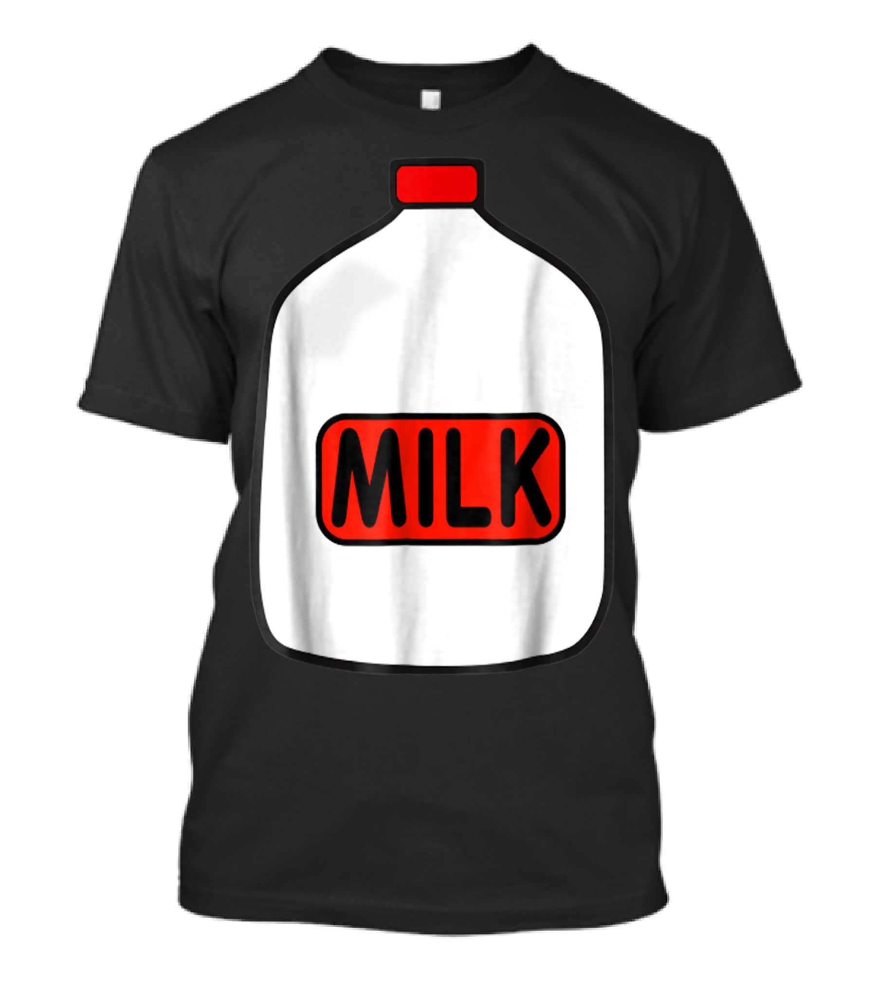 Gallon Of Milk Costume Milk Design Match With Cookie T-Shirt