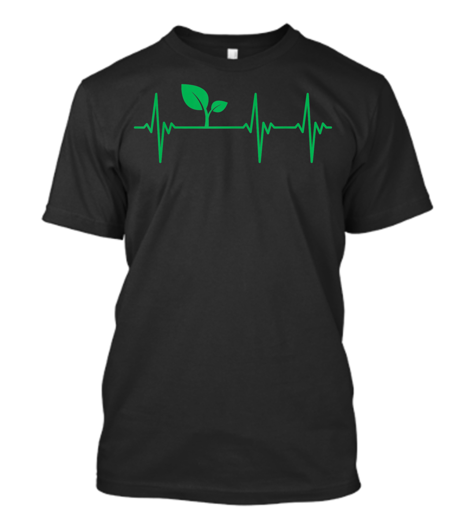 Vegan Heartbeat Lifeline With Plant-Based Nutrition T-Shirt