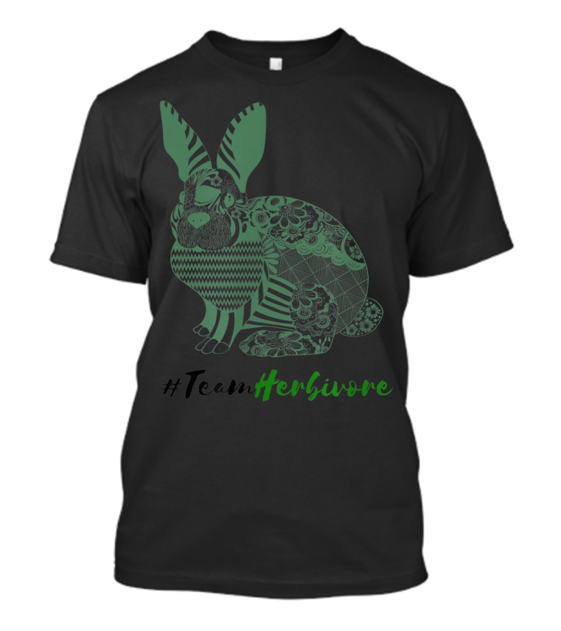 TeamHerbivore Veganism Bunny T-Shirt