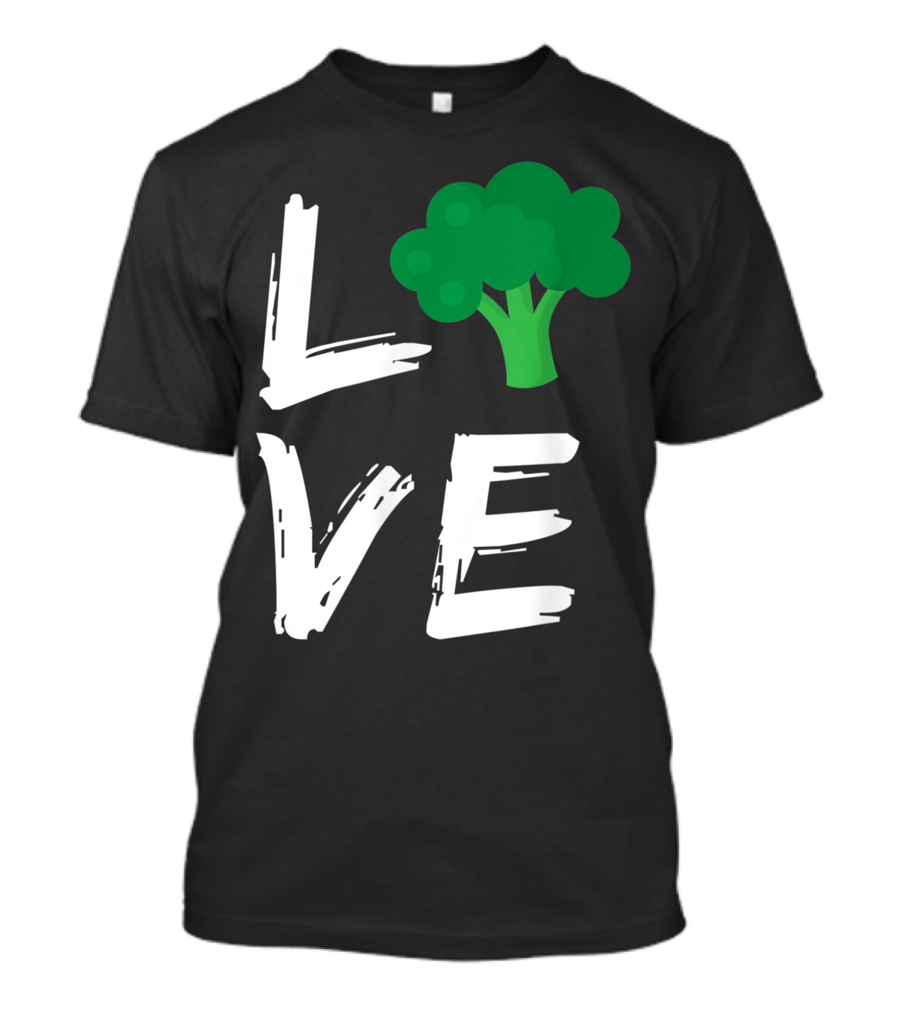 Love Broccoli Vegan Vegetarian Gardeners T-Shirt