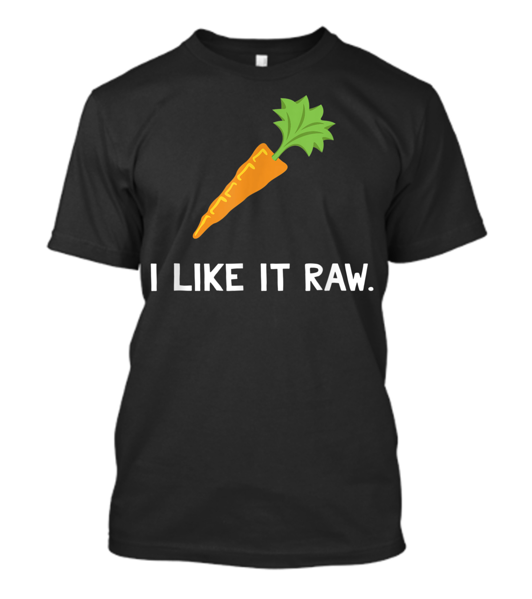 Vegetable I Like It Raw Carrot Vegan I Like It Raw T-Shirt