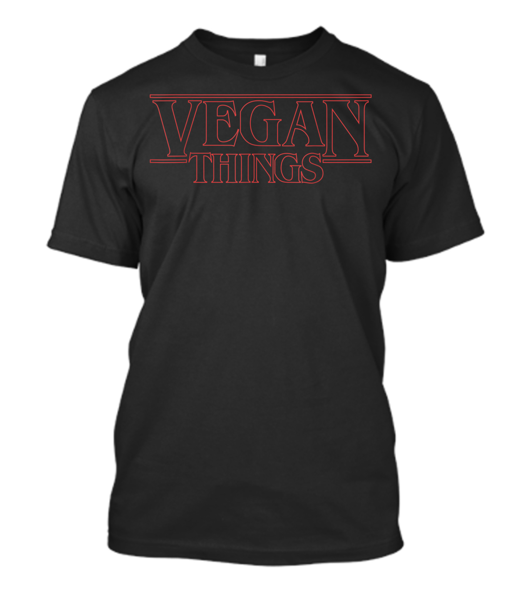 Stranger Things Vegan Things Verdant Virtue 8W T-Shirt