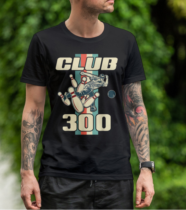 Club 300 Bowling Vintage 300 Bowling T-Shirt