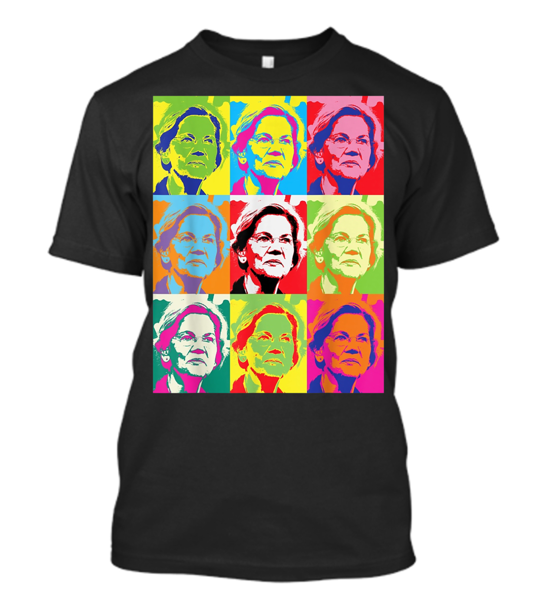 Elizabeth Warren Pop Art Superstar T-Shirt