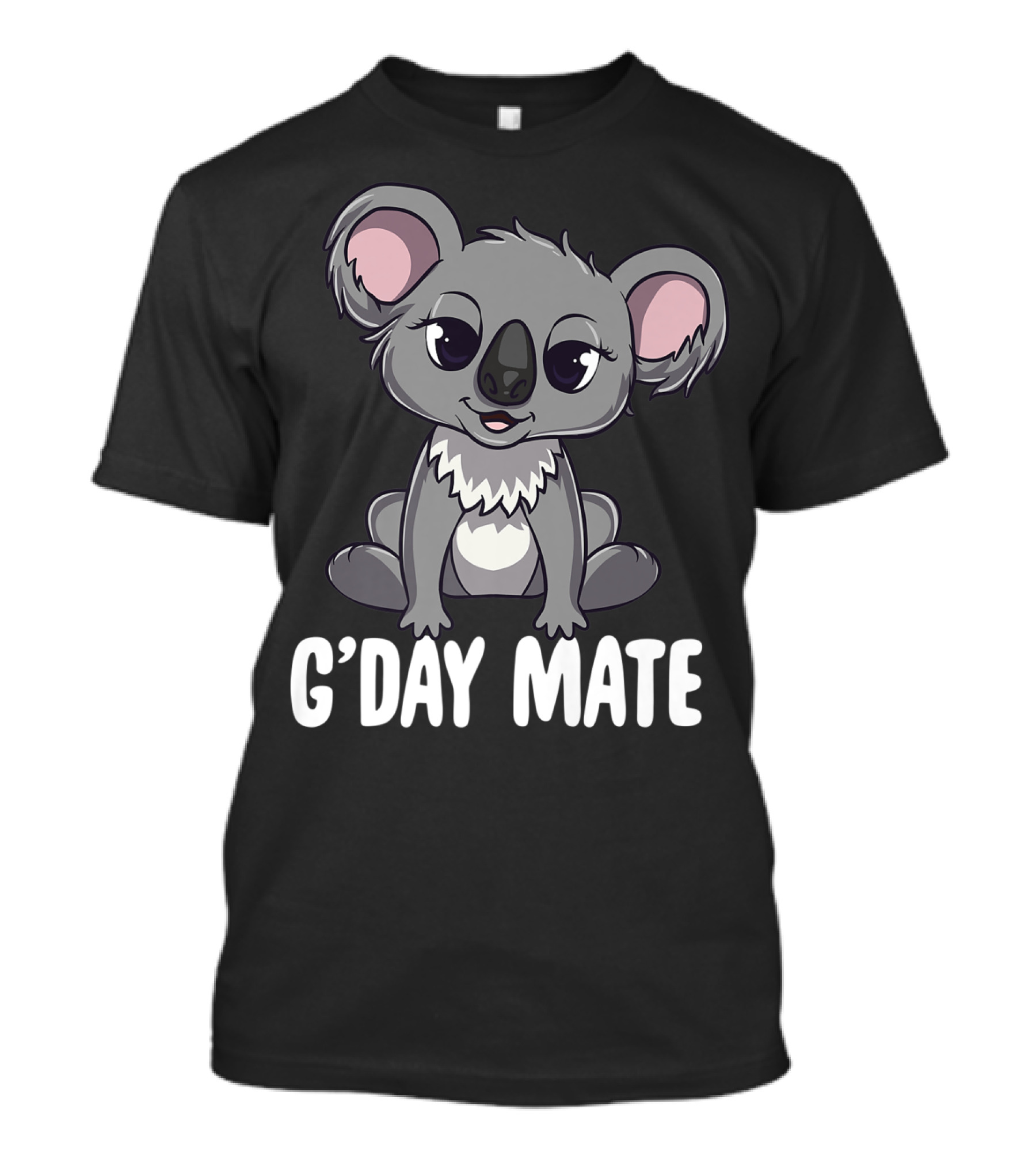 G'Day Mate Cute Kawaii Koala Australia T-Shirt
