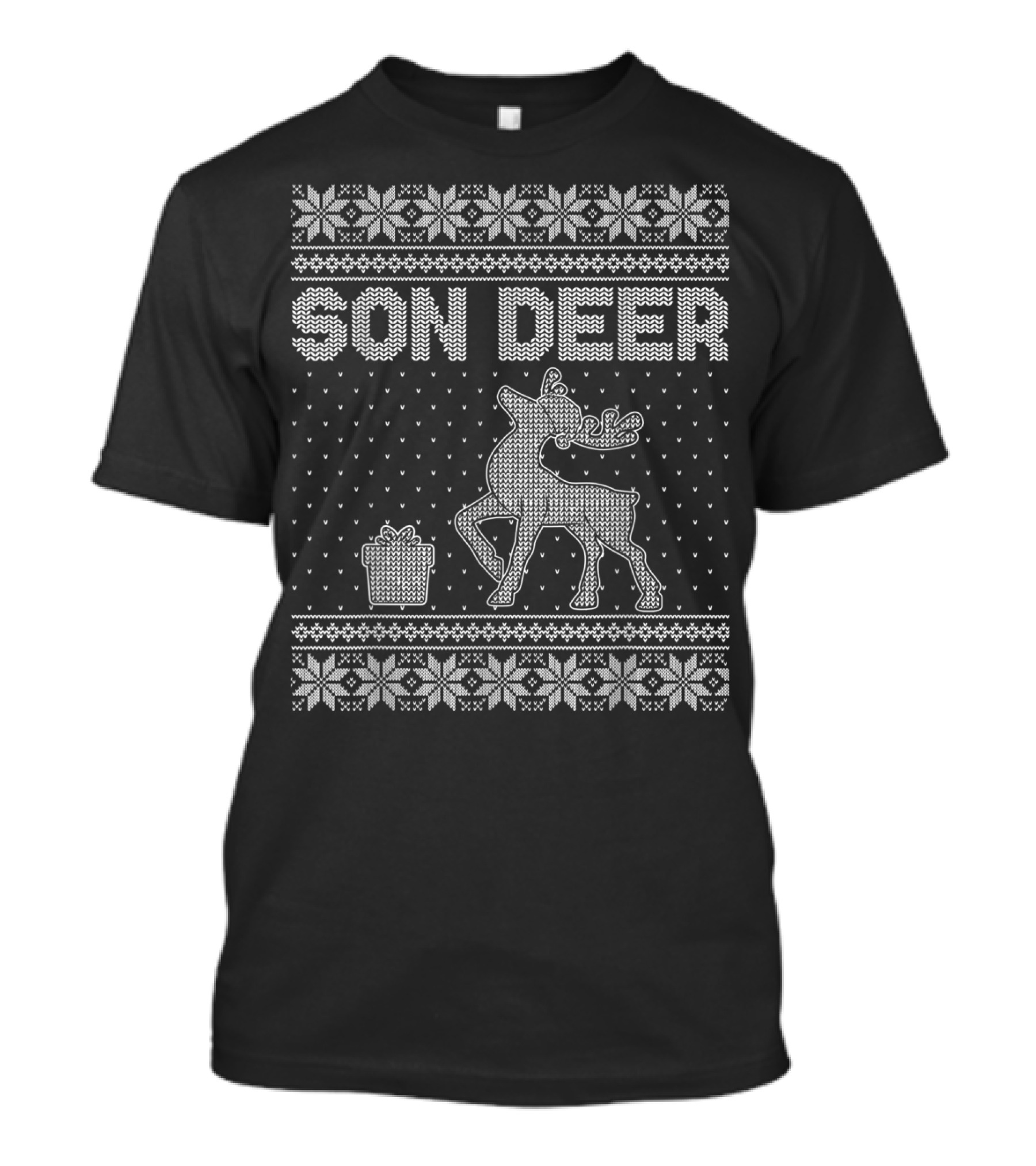 Son Deer Matching Family Christmas T-Shirt
