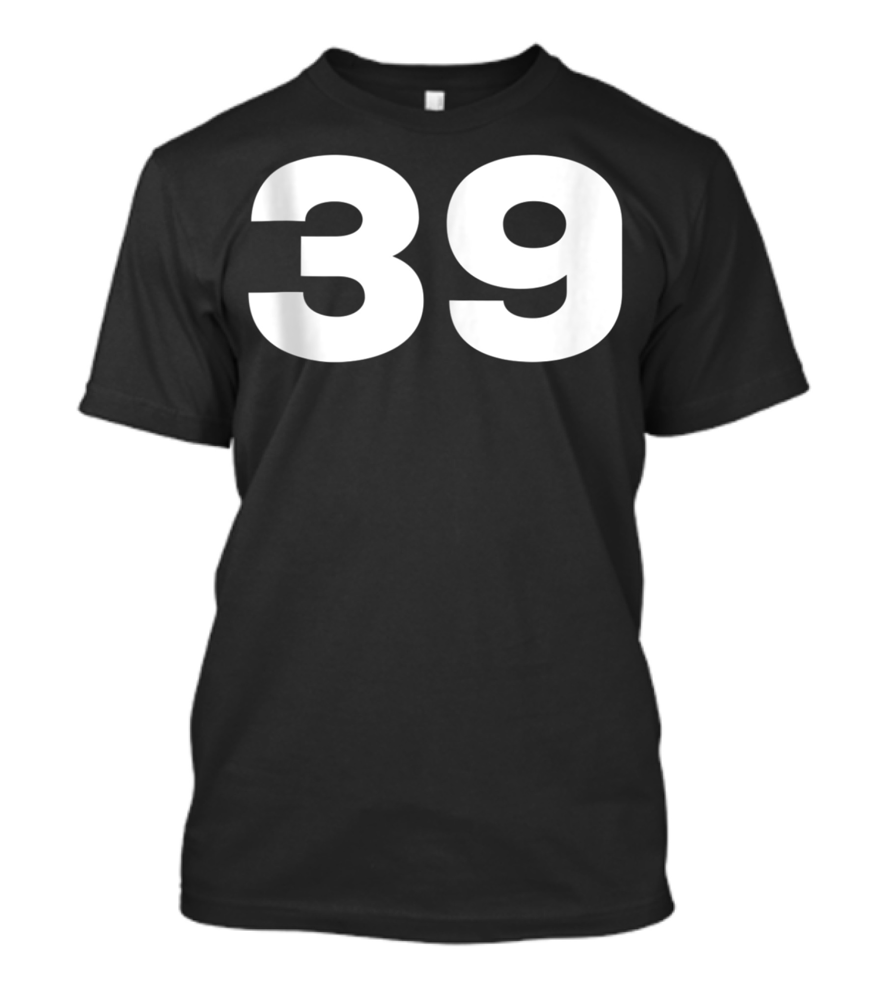 39 Number Jersey Style Sport Team Group Fan T-Shirt