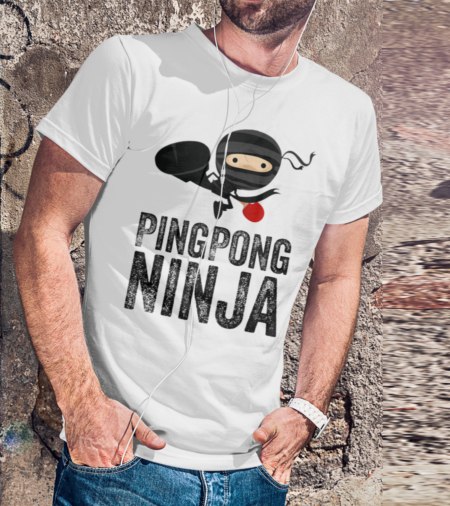 PING PONG NINJA TABLE TENNIS T-Shirt