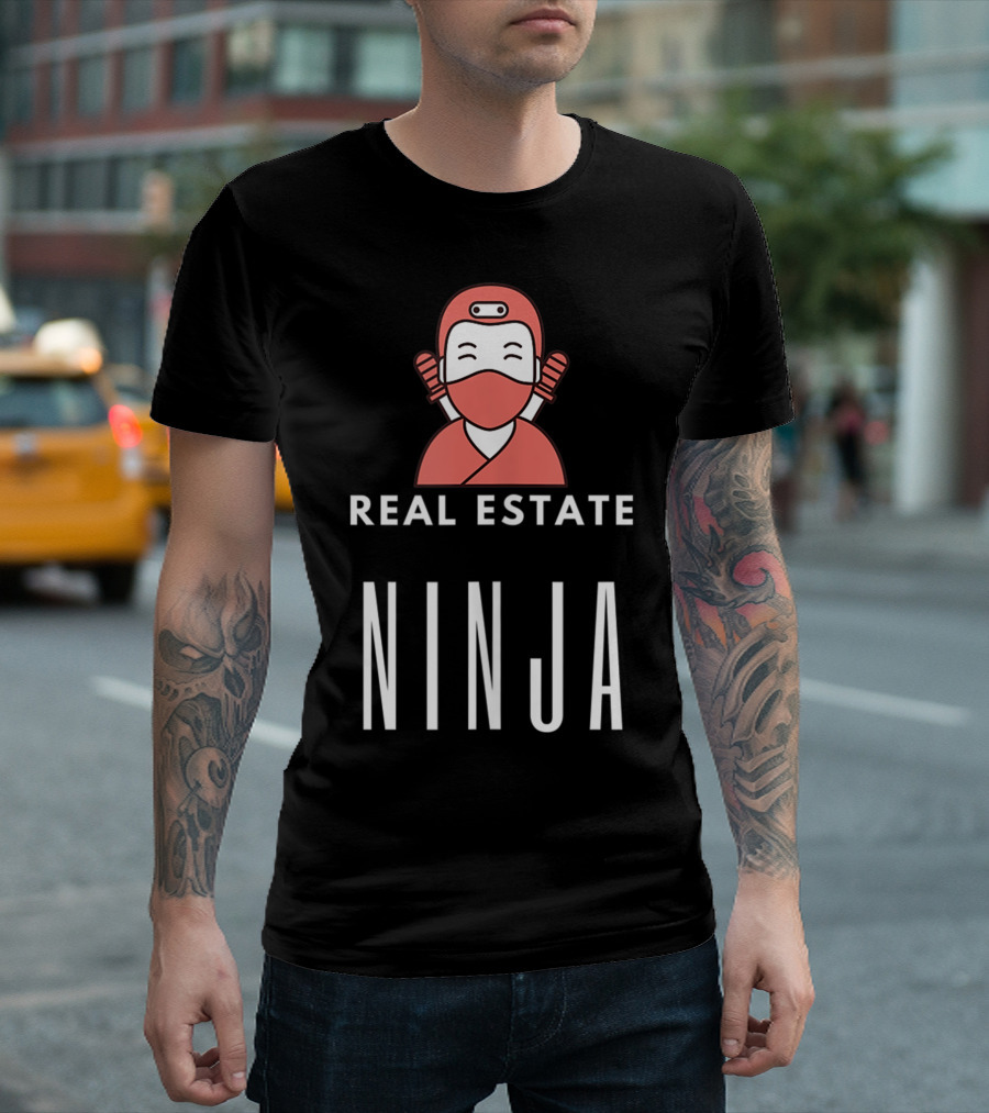 Real Estate Ninja Realtor Holiday Closing Expert T-Shirt